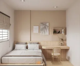 Phòng ngủ - Căn hộ CityLand Park Hills Gò Vấp - Phong cách Scandinavian 