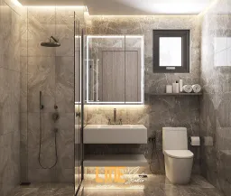Phòng tắm - Căn hộ Hado Centrosa Garden Quận 10 - Phong cách Modern 