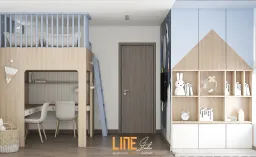 Phòng cho bé - Căn hộ Hado Centrosa Garden Quận 10 - Phong cách Modern 