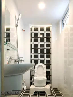 Phòng tắm - Nhà phố đường Nguyễn Đình Chiểu Quận 3 - Phong cách Modern 