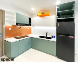 Phòng bếp - Căn hộ Vinhomes Origami Quận 9 - Phong cách Modern 