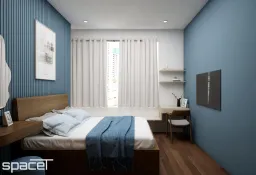 Phòng ngủ - Căn hộ Akari City Bình Tân - Phong cách Japandi 