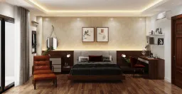 Phòng ngủ - Nhà phố Senturia Quận 12 - Phong cách Modern 