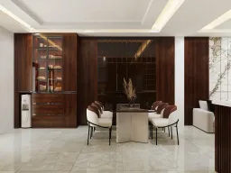 Phòng ăn - Nhà phố Senturia Quận 12 - Phong cách Modern 