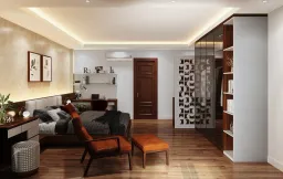 Phòng ngủ - Nhà phố Senturia Quận 12 - Phong cách Modern 