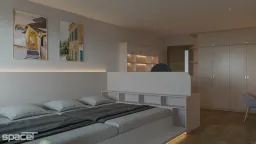 Phòng ngủ - Nhà phố Quận 10 - Phong cách Modern 