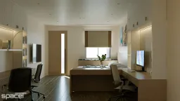 Phòng làm việc - Nhà phố tại Quận 10 - Phong cách Modern 