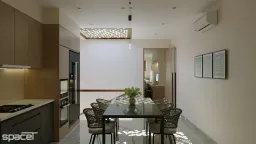 Phòng ăn - Nhà phố tại Quận 10 - Phong cách Modern 