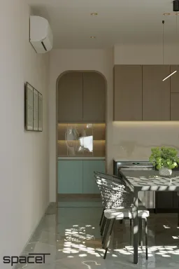 Phòng ăn - Nhà phố tại Quận 10 - Phong cách Modern 