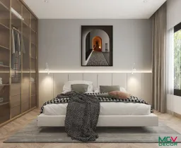 Phòng ngủ - Căn hộ Sunrise City View - Phong cách Modern 