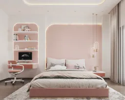 Phòng ngủ - Nhà phố Bà Rịa Vũng Tàu - Phong cách Modern 