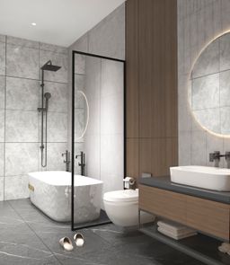Phòng tắm - Nhà phố Bà Rịa Vũng Tàu - Phong cách Modern 