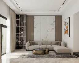 Phòng khách - Nhà phố tại Bà Rịa Vũng Tàu - Phong cách Modern 
