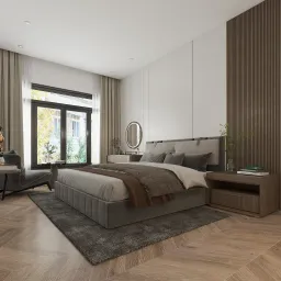 Phòng ngủ - Nhà phố tại Bà Rịa Vũng Tàu - Phong cách Modern 
