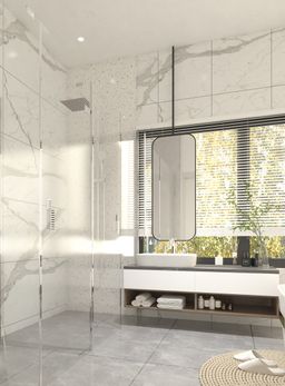 Phòng tắm - Nhà phố tại Bà Rịa Vũng Tàu - Phong cách Modern 
