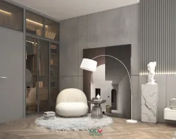 Phòng ngủ - Nhà phố tại Bà Rịa - Vũng Tàu - Phong cách Modern 