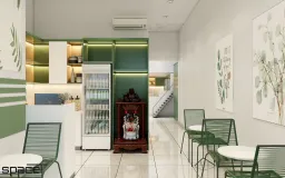 Nhà ở kết hợp kinh doanh Quận 11 - Phong cách Modern