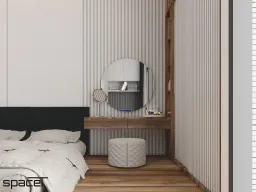 Phòng ngủ - Nhà phố Quận 12 - Phong cách Modern + Minimalist 