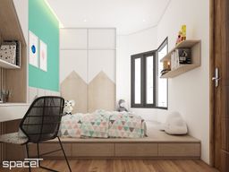 Phòng cho bé - Nhà phố Quận 12 - Phong cách Modern + Minimalist 