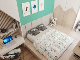 Phòng cho bé - Nhà phố Quận 12 - Phong cách Modern + Minimalist 