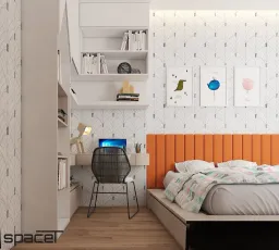 Phòng cho bé - Nhà phố Quận 12 - Phong cách Modern Minimalist 
