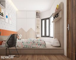 Phòng cho bé - Nhà phố Quận 12 - Phong cách Modern Minimalist 