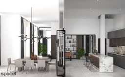Phòng bếp, Phòng ăn - Villa Dầu Tiếng (Bình Dương) - Phong cách Modern 