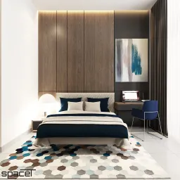 Phòng ngủ - Villa Dầu Tiếng (Bình Dương) - Phong cách Modern 