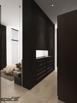 Phòng ngủ - Villa Dầu Tiếng (Bình Dương) - Phong cách Modern 