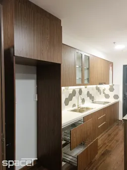 Phòng bếp - Căn hộ Akari City Q. Bình Tân - Phong cách Japandi 