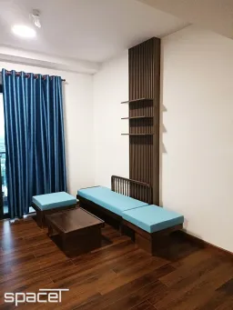 Phòng khách - Căn hộ Akari City Q. Bình Tân - Phong cách Japandi 
