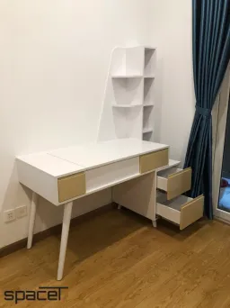 Phòng ngủ, Phòng làm việc - Căn hộ chung cư Phúc Yên - Phong cách Modern 