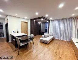 Phòng khách, Phòng ăn - Căn hộ Terra Mia Bình Chánh - Phong cách Modern 