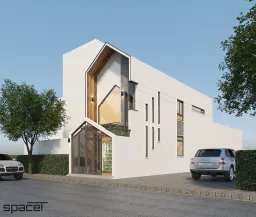 Ngoại cảnh - Nhà phố Quận 12 119m2 - Phong cách Modern 