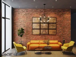 Góc thư giãn - Biệt thự Dầu Tiếng (Bình Dương) - Phong cách Industrial 