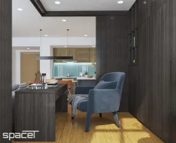 Phòng làm việc - Căn hộ Terra Mia - Phong cách Modern 