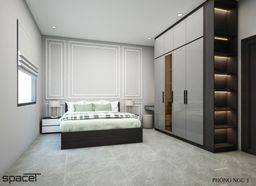 Phòng ngủ - Nhà phố Phước Điền Citizen - Phong cách Modern 