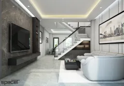 Phòng khách - Nhà phố Phước Điền Citizen - Phong cách Modern 
