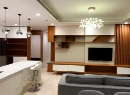 Phòng khách - Căn hộ Đảo Kim Cương - Phong cách Modern 