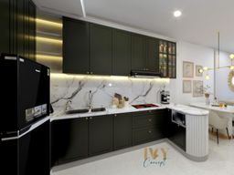 Phòng bếp - Căn hộ Citi Esto Q.2 - Phong cách Modern 