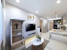 Phòng khách - Căn hộ Citi Esto Q.2 - Phong cách Modern 