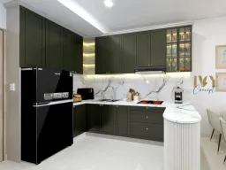 Phòng bếp - Căn hộ Citi Esto Q.2 - Phong cách Modern 
