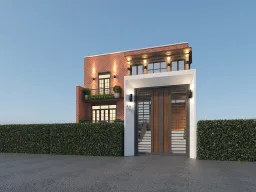 Mặt tiền - Nhà phố Mễ Cốc Quận 8 - Phong cách Modern 