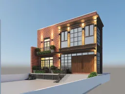 Ngoại cảnh - Nhà phố Mễ Cốc Quận 8 - Phong cách Modern 
