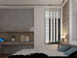 Phòng ngủ - Nhà phố Quang Trung Gò Vấp - Phong cách Modern 
