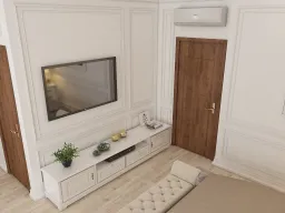 Phòng ngủ - Nhà phố Trần Bá Giao Gò Vấp - Phong cách Neo Classic 