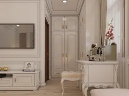 Phòng ngủ - Nhà phố Trần Bá Giao Gò Vấp - Phong cách Neo Classic 