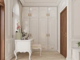 Phòng ngủ - Nhà phố Trần Bá Giao Gò Vấp - Phong cách Neo Classic 