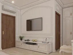 Phòng ngủ - Nhà phố Trần Bá Giao Gò Vấp - Phong cách Neo Classic 