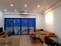 Phòng khách - Căn hộ chung cư Minh Thành Quận 7 - Phong cách Modern 